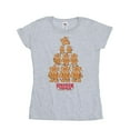 thumbnail image 1 of Netflix Womens Stranger Things Gingerbread Cotton T-Shirt, 1 of 3