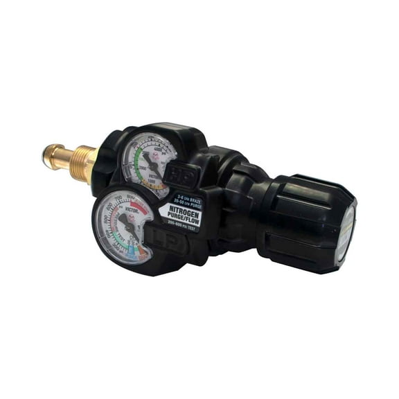TurboTorch 0781-3652 Edge 2.0 Series 1/4" Pressure/Flow Hybrid Nitrogen Regulator (0-800 PSIG)