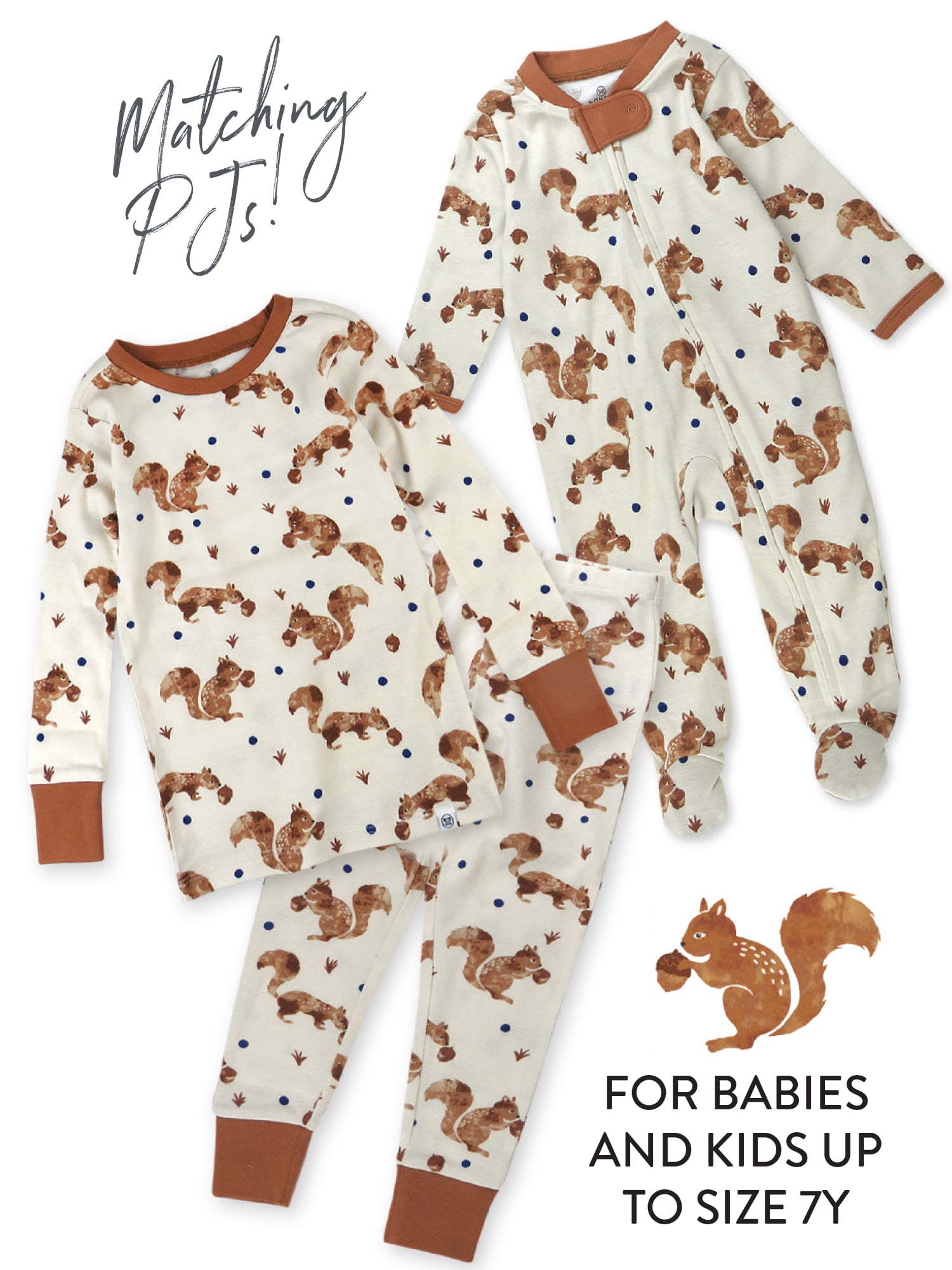 Honest Baby Clothing Baby Boy or Girl Gender Neutral Organic Cotton Sleep N Play Thanksgiving Pajamas (Newborn-9 Months)