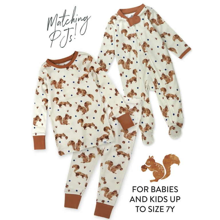 Honest Baby Clothing Baby Boy or Girl Gender Neutral Organic Cotton Sleep N Play Thanksgiving Pajamas Newborn 9 Months