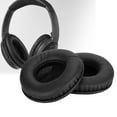 thumbnail image 4 of Un par de almohadillas universales de repuesto de algodón negro para auriculares de 75mm, 4 of 5