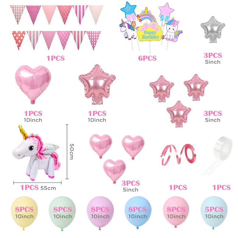 AYUQI Unicorn Party Decorations for Baby Shower, Bachelorette Party  Weddings 