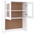 thumbnail image 3 of vidaXL Commode Haut ALTA Blanc 77x30x92 cm Bois Massif Pin, 3 of 5