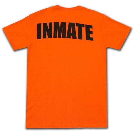 Suicide Squad - Suicide Squad Orange Inmate Tee Shirt - Walmart.com - Walmart.com