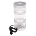 thumbnail image 3 of Tanque de agua de depósito de cilindro de 50mm/125mm para ordenador PC Liquid Cool #1 Plata Baoblaze Reservo de enfriamiento de agua, 3 of 8