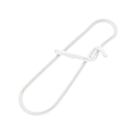 Danielson Dual Lock Snap Swivel Fishing Accessory, Nickel, Size 1, 10-pack
