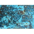 thumbnail image 1 of Ahgly Company Indoor Rectangle Oriental Light Blue Industrial Area Rugs, 2' x 4', 1 of 4