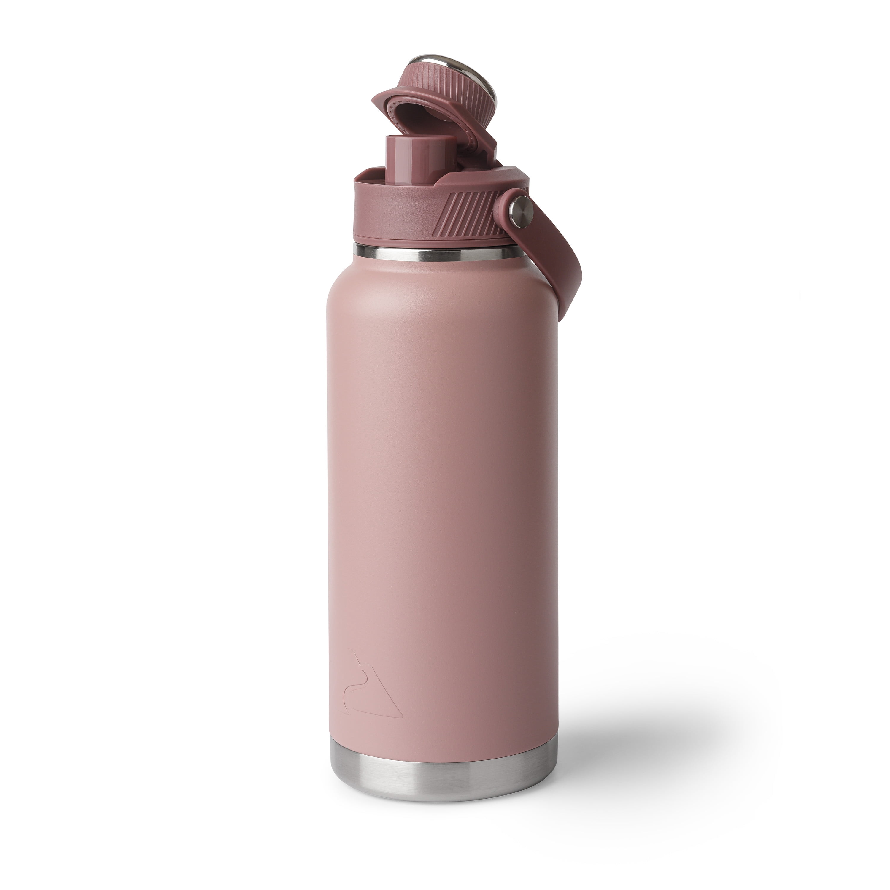 Ozark Trail 32 oz Stainless Steel Insulated Chug Water Bottle, Rose
