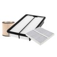 thumbnail image 1 of Kit De Filtro de Aire, Filtro de Aceite Sintético y Filtro de Cabina 3 PIEZAS Compatible con Mazda 6 L4 2.3L DE 2003 A 2008, 1 of 3