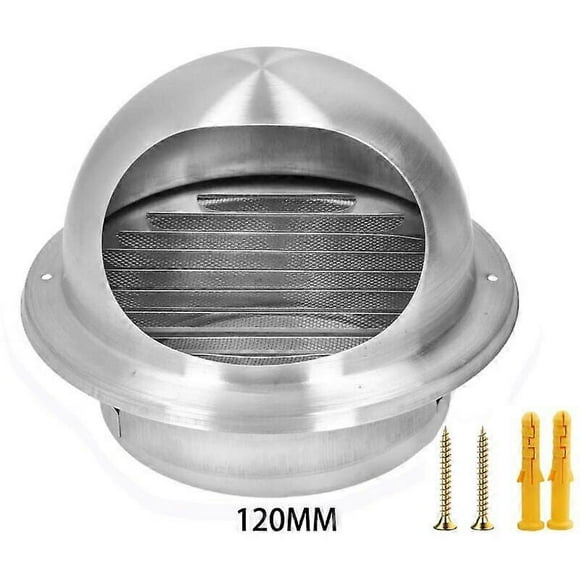 160 Stainless Steel External Extractor Reusable External Vent Round Air Ventilation Outlet for Kitchen free delivery Walkbee A B