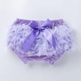 thumbnail image 3 of Bainana Baby Girls Shorts Infant Solid Color Elastic Waist Wide Leg Shorty Elegant Cute Summer Girls Mesh Shorts Pp2 Size 3-6 Months, 3 of 3