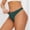 Green, variant on Swuxness Women's Low Waist Seamless Thong Briefs, Panties for Women, Women's Solid Color Ice Silk Comfortable Breathable Soft Stretch Thong Panties Yellow, S