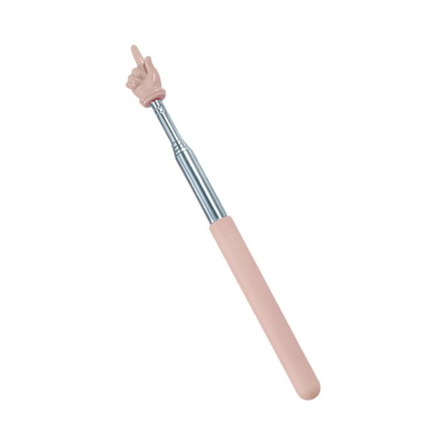 Bâton de Lecture pour Doigts pour Enfants Mini Bâton d'Enseignement à Main Multifonction Facile à Utiliser Rose
