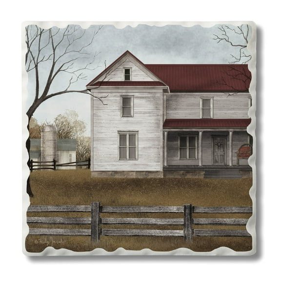 Thirstystone "Family Farm" Single Tumbled Tile Coaster