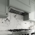 thumbnail image 5 of Streamline 34 in. Novara Ductless 350 CFM Range Hood in Brushed Stainless Steel with Baffle Filters, Electronic Button Control, LED Light, 5 of 9
