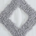 thumbnail image 4 of Indigo Ink Tufted 20" x 20" White Boho Diamond Cotton Decorative Pillow, 4 of 5