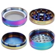 thumbnail image 2 of smoke crusher herb grinder herb crusher Leaf Pattern Smoking Grinder Colourful Zinc Alloy Smoke Crusher Grinding Tool Gift ANGGREK II3117, 2 of 8