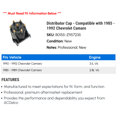 thumbnail image 2 of Distributor Cap - Compatible with 1985 - 1992 Chevy Camaro 1986 1987 1988 1989 1990 1991, 2 of 2