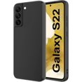 thumbnail image 1 of Funda protectora para cámara para Samsung Galaxy S22, funda de silicona para Samsung S22 5g, funda protectora a prueba de golpes, delgada, flexible, elegante - Negro, 1 of 5
