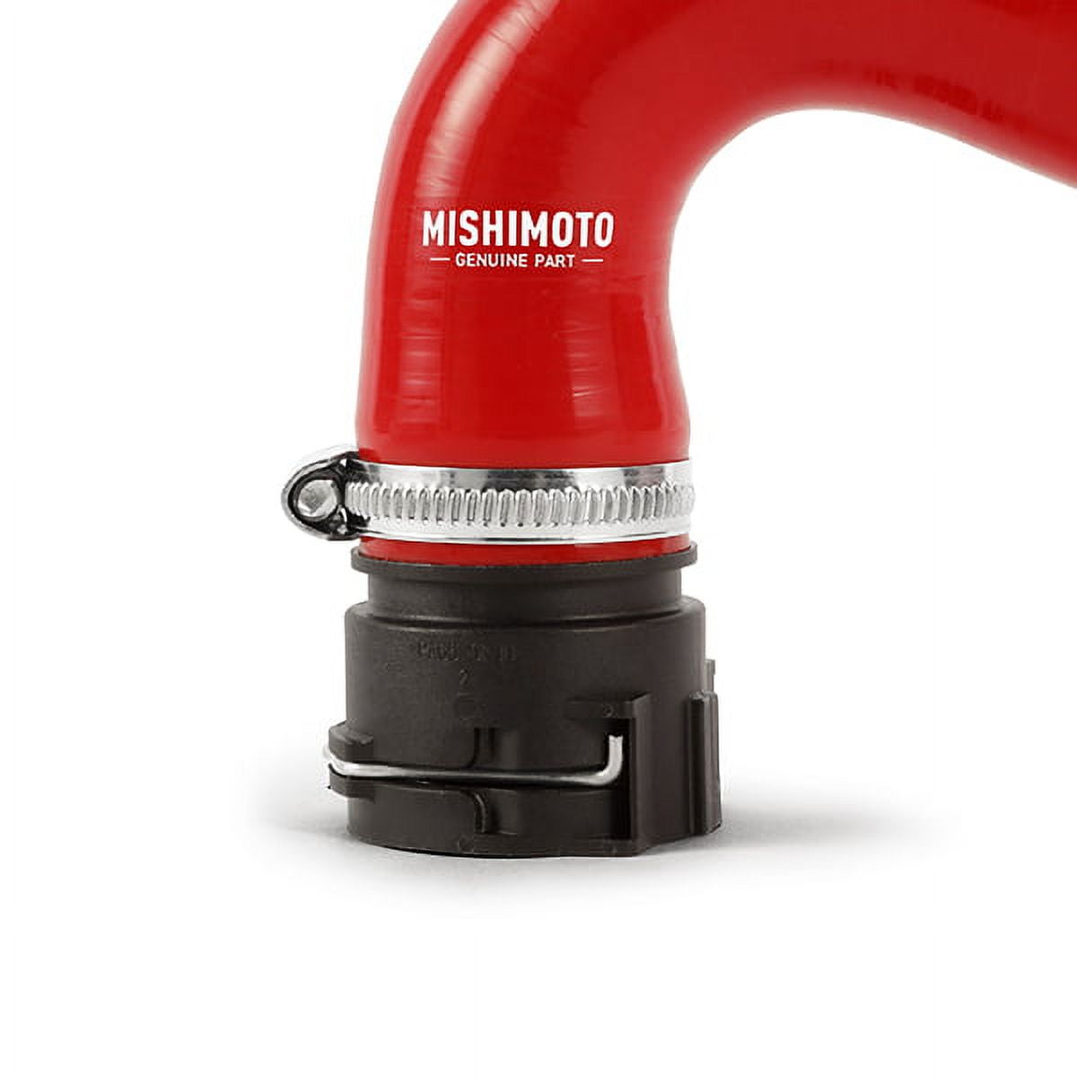 Mishimoto MMHOSE-500T-12RD Silicone Radiator Hose Kit Compatible With Fiat 500 Abarth 2012+ Red