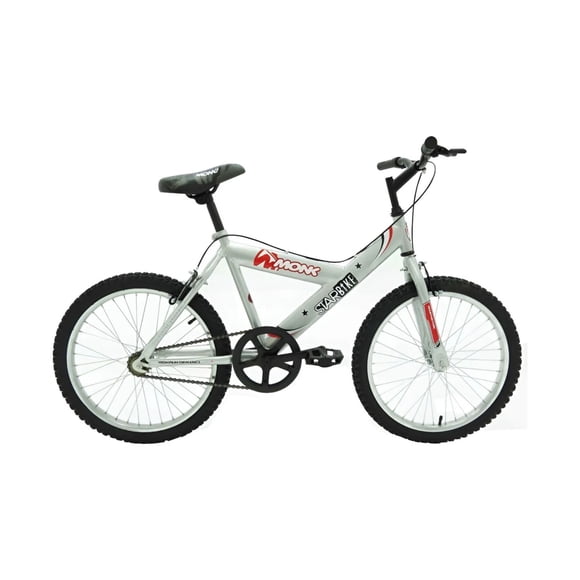 Bicicleta De Montaña Monk Starbike Rodada 20 Plata