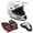 Color 3, variant on FETCOI Youth Kids Safety Motocross Helmet ABS Breathable Unisex Youth Kids Helmet W/Goggles Gloves DOT Motocross ATV Dirt Bike Helmet Kit (Color 2 L)