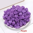 thumbnail image 3 of Artificial Greenery 100PCS Fake Flower Heads For Crafts PE Foam Roses Head Artificial Flowers DIY Party Birthday Home Decor Wedding Decoration For Scrapbooking Gift Box DIY Wreath, 3 of 8