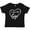AB-Black, variant on Inktastic I Love My Gigi in White Chalk Heart Boys or Girls Baby T-Shirt