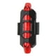 thumbnail image 1 of Bicicleta Trasero 5 LED Bicicleta Ciclismo Cola USB Recargable Luz de advertencia roja Bicicleta, 1 of 8