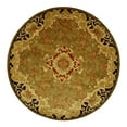 thumbnail image 2 of SAFAVIEH Classic Chedomir Floral Wool Area Rug, Gold/Cola, 8' x 8' Round, 2 of 8