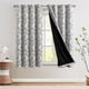 thumbnail image 1 of Cortinas Blackout jinchan Azul Damascado con Medallón 180x180 cm, 1 of 9