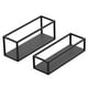 thumbnail image 3 of 2 piezas de soporte de metal para cupcakes, bandeja para servir, vitrina rectangular, juego de exhibición de mesa de postres para galletas, pasteles, 3 of 8