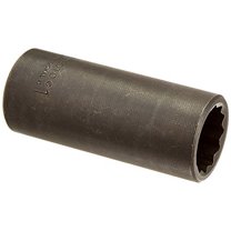 Proto Torqueplus Deep Impact Socket 1/2", 1/2" Drive, 1", 12 Pts, EA (577-7332)