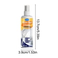 thumbnail image 3 of Shower Head Cleaner Limescale Remover, 8-in-1 Bathroom Spray Soap Scum Dissolver & Clogged Nozzle Restorer for Faucets, Glass Doors and Bathtubs, 4 fl oz, 3 of 7