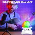 thumbnail image 5 of Bluetooth Party Light & Speaker, Rechargeable Disco Ball Lamp With Colorful Rgb Light Modes, Home Room Decoration For Parties, Dorm, Ktv, Singing, Atmosphere Lighting, Black, 5 of 5