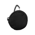 thumbnail image 2 of 3Inch Zipper Sports Outdoor Headphone Bag Hanging Keychain Round Mini Coin Purse Dog Treat Pouch Portable Earbud Storage Case Travel Organization Nylon Material 3PC, 2 of 8
