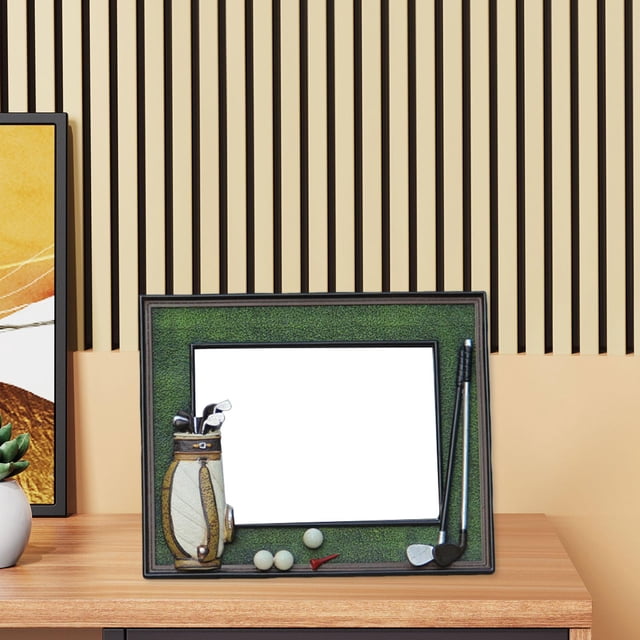 Elodie Golf Photo Frame DIY Decoration Tabletop Display for Home Tabletop Golfer 8 Inch Horizontal