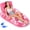 TropicalRose, variant on Inflatable Pool Float Lounge with Removable Canopy, Backrest & Cup Holder, Heavy Duty PVC Water Raft for Adults, Pool Lake Beach Summer Relaxation