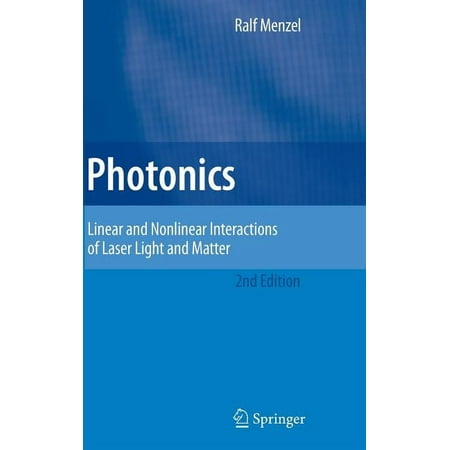UPC: 9783540231608 | Advanced Texts in Physics (Hardcover): Photonics: Linear and Nonlinear Interactions of Laser Light and Matter (Hardcover)