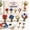 Red/White/Blue, variant on 3D Beaded Animal Kit USA 250th Anniversary Beaded Art DIY Kit Collection Birds Diy Beaded Art Kit