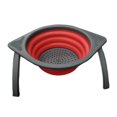 thumbnail image 4 of Colador Plegable para Acampar Colador de Almacenamiento de Filtro de de Frutas Y Verduras rojo Baoblaze Filtro de lavado de verduras y frutas, 4 of 6