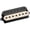 Zebra, variant on Seymour Duncan Dino C Machete 7-String Humbucker Pickup White Bridge