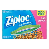 Ziploc Snack Bags, 280 Count