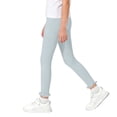 thumbnail image 5 of Posijego Girls Leggings Ruffled Hem Full Length Slim Leg Long Pants for Kids Girls High Waist Workout Yoga Dance Leggings, 5 of 7