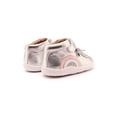 thumbnail image 3 of Old Soles Sun Bright Leather Sneaker, 25, Silver, 3 of 5