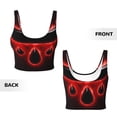 thumbnail image 5 of Lsque The Binding of Isaac Printed Women'S Sports Bra, Compression, Moisture Wicking, High-Impact Sports Bra For Women,Supportive sports bra-XX-Large, 5 of 9