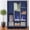 Blue, variant on WoofPaw Portable Closet Portable Wardrobe Non-Woven Fabric Clothes Closet Easy to Assemble Detachable Wardrobe Closet for Bedroom Hanging,Black