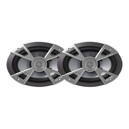 Clarion CMQ6922R - Speakers - for marine - 80 Watt - 2-way - coaxial - 6" x 9"
