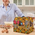 thumbnail image 5 of ZIATUBLES Kitchen Stand Mixer Dust Cover Multi-Functional Mixer Dust Cover with Front Pockets for 6-8 Quart Washable Kitchen Mixer Accessories, Horse Sunflower Leopard Print Amercian Tribal Pattern, 5 of 7