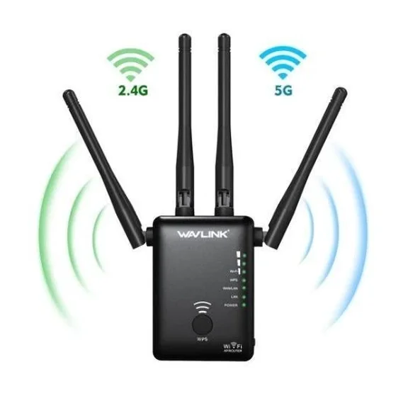 Wifi Range Extender Wireless Access Point Wi-Fi Router Ac1200 Fast Ship! B82